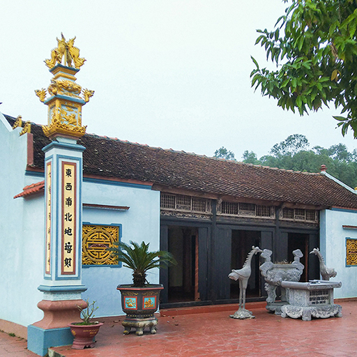 Đình, Chùa Viễn, Đền Dót, Đền Nghè Mét